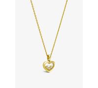Chopard Chopard Happy Diamonds 18ct Yellow-Gold and 0.15ct Diamond Pendant Necklace Yellow Gold
