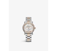Chopard Chopard Happy Sport 278608-6004 18ct Rose-Gold, Stainless Steel and Diamond Automatic Watch Rg Stainless Steel