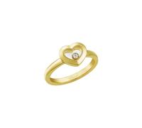 Chopard Happy Diamonds 18ct Yellow Gold 0.05ct Diamond Ring - 53 CPD-070/53