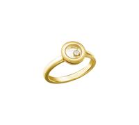 Chopard Happy Diamonds 18ct Yellow Gold 0.05ct Diamond Ring - 53 CPD-071/53