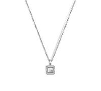 Chopard Happy Diamonds Icon Necklace 18ct Heart Pendant Luxury Chain - White Gold - ROX Diamond & Thrills Jewellery