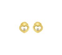 Chopard Happy Diamonds Icons 18ct Yellow Gold 0.10ct Diamond Stud Earrings CPD-040
