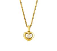 Chopard Happy Diamonds Pendant 79A054-0001 18ct Heart Pendant Luxury - Yellow Gold - ROX Diamond & Thrills Jewellery