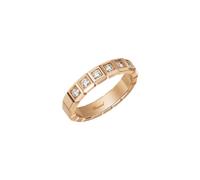 Chopard Ice Cube 18ct Rose Gold Diamond Half Set Medium Ring - 52 CPD-096/52