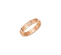 Chopard Ice Cube 18ct Rose Gold Diamond Medium Ring - 52