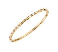 Chopard Ice Cube Yellow Gold Diamond Bangle Luxury