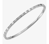 Chopard Ladies Ice Cube 18ct White Gold Half Set 0.33ct Diamond Cube Bangle 857702-1009 SML