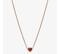 Chopard Ladies My Happy Hearts 18ct Rose Gold Carnelian Necklace 81A086-5801