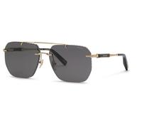 Chopard Man Chopard SCHL53 300 Sunglasses Metal Gold Smoke Squared Anti-glare