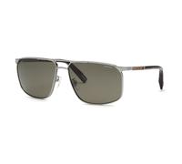 Chopard Man SCHL52 508P Sunglasses Metal Grey Green Squared