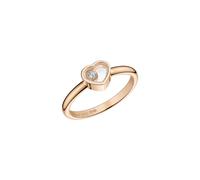 Chopard My Happy Hearts 18ct Rose Gold 0.05ct Diamond Ring - 57 CPD-066/57