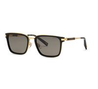 Chopard SCH375 700P Man Sunglasses Metal Black Smoke Squared Polarized