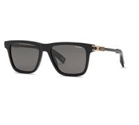 Chopard SCH398 700P Man Sunglasses Acetate Black Smoke Squared Polarized