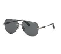 Chopard SCHM44 509Y Man Sunglasses Metal Grey Smoke Squared Anti-glare
