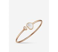 Chopard Womens Rose Gold Happy Hearts 18ct Rose-gold and Diamond Bracelet S