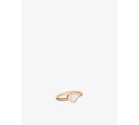 Chopard Womens Rose Gold My Happy Hearts 18ct Rose-gold and Mother-of-pearl Ring 51mm