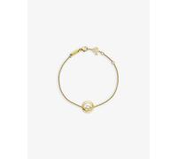 Chopard Womens Yellow Gold Happy Diamonds Icons 18ct -gold and 0.15ct Diamond Bracelet