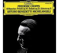 Chopin: 10 Mazurkas / Prelude Op. 45 / Ballade Op. 23 / Scherzo Op. 31 Import Edition by Michelangeli, Arturo Benedetti (1984) Audio CD