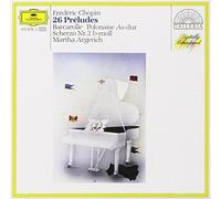 Chopin: 26 Preludes; Polonaises, etc. Import Edition by Argerich, Martha (1987) Audio CD