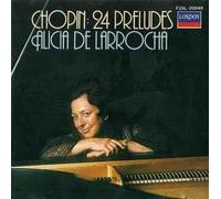 Chopin Alicia De Larrocha - 24 Preludes JAPAN [CD]