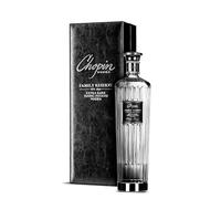 Chopin Family Reserve Vodka with 40% ABV, 70 cl