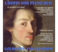 Chopin for Piano Duo by Goldstone (2009-03-10)