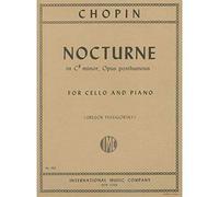 Chopin Frederick Nocturne In C-sharp minor Op Posth for Cello and Piano by Piatigorsk International