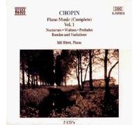 Chopin Fryderyk Fran - Chopin Complete Piano Music Vol.1 - CD - G3z