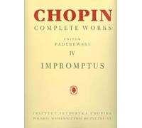 CHOPIN - Impromptus (3) y Fantasia Impromptu Op.66 para Piano (Paderewski)