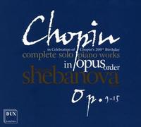 Chopin : l'Intégrale de la Musique pour Piano Seul, Vol. 2. Shebanova