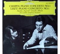 Chopin, Liszt: Piano Concertos No. 1- MARTHA ARGERICH, ABBADO- DG 1984