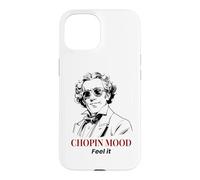 Chopin Mood Funny Classical Music Frederic Chopin Sunglasses Case for iPhone 15