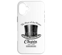 Chopin Poet of the Piano Classical Music Case for iPhone 16 Plus