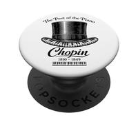 Chopin Poet of the Piano Classical Music PopSockets Adhesive PopGrip