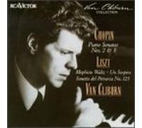 Chopin: Sonata No. 2, op. 35; Sonata No. 3, op. 58/Liszt: Mephisto Waltz; Sonetto del Petrarca; Un Sospiro by Chopin, Cliburn, Van (1992-01-28)