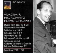 Chopin - Vlademir Horowitz Plays Chopin