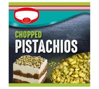 Chopped Pistachios, Peeled Pistachio Kernels, 25g, Vibrant Green Colour, Nutty Flavour, Suitable for Vegans