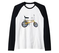 Chopper Bike Retro bike MK2 1970s Raglan Baseball Tee
