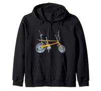 Chopper Bike Retro MK2 1970s Zip Hoodie