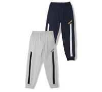 chopper club Boys Joggers Sweatpants in Cotton Loopknit French Terry Medium Thick Fabric Slim Fit Navy|Grey 28