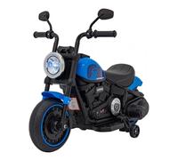 Chopper Faster 6V Electric Kids Motorcycle, Blue, 1-4 YEARS