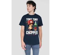 Chopper Schematic T-Shirt, Navy One Piece Navy XXXL