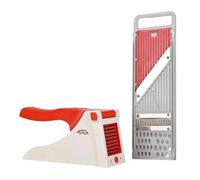 Chopper & Slicer Potato Chipser Combo- French Fries and Chips Maker Machine, Manual Vegetable Cutter Tool for Kitchen Use, Suitable for Slicing Potatoes and Other Vegetables, Easy to Store