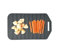 Chopping Board - 24.2 cm Kitchen Foldable Portable | Double-Sided Non-Stick Silicone, Non-Slip Mat for Camping & Sink | Perfect For Safe And Hygienic Food Preparation