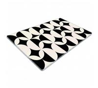 Chopping Board-Catering Cutting Set-Kitchen Board-Glass Worktop Savers-Sink Chopping Board-Large-Worktop Protectors Heat Resistant-Marble Effect Grey (Design 17, 40 x 30 cm (Pack of 1))