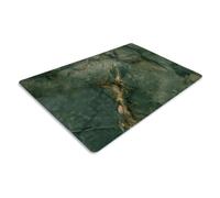 Chopping Board-Catering Cutting Set-Kitchen Board-Glass Worktop Savers-Sink Chopping Board-Large-Worktop Protectors Heat Resistant-Marble Effect Grey (Design 10, 52 x 30 cm (Pack of 1))