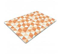 Chopping Board-Catering Cutting Set-Kitchen Board-Glass Worktop Savers-Sink Chopping Board-Large-Worktop Protectors Heat Resistant-Marble Effect Grey (Design 21, 40 x 30 cm (Pack of 1))