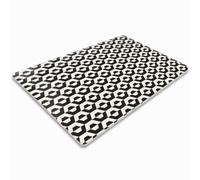 Chopping Board-Catering Cutting Set-Kitchen Board-Glass Worktop Savers-Sink Chopping Board-Large-Worktop Protectors Heat Resistant-Marble Effect Grey (Design 23, 50 x 40 cm (Pack of 1))