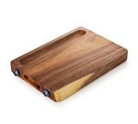 Chopping Board Creative Wood Square Board Restaurant Kitchen Wooden Tray for Kitchen(40x28cm)