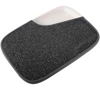 Chopping Board Extra Large 40x30cm, BPA-Free Black Plastic Cutting Board, 1cm Thick Dishwasher Safe Non-Porous Kitchen Board for Meat and Vegetables